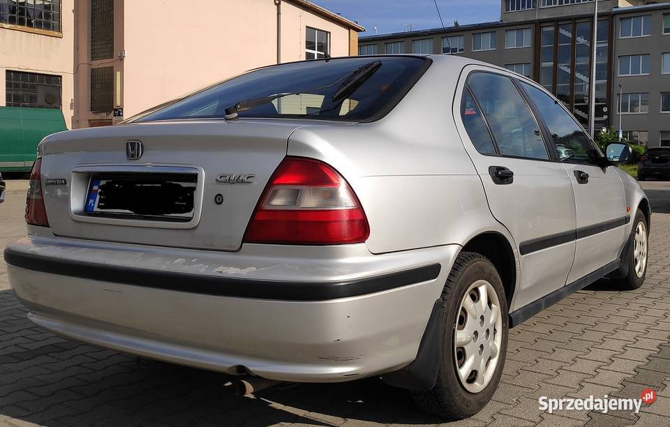 Honda Civic liftback benzyna 14 90 2000 r VI gen Motoryzacja Wrocław