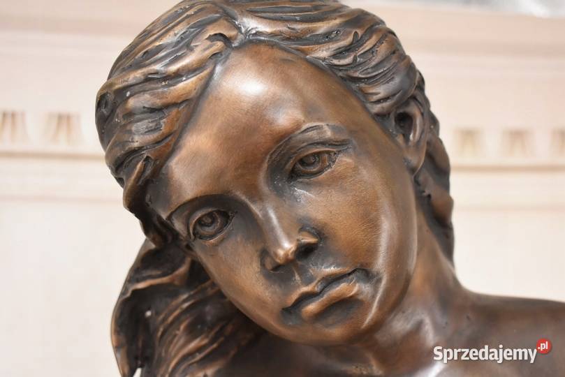 Figura Ogrodowa Syrena Dziewczyna z Żabami Dekoracje ogrodowe Kraków