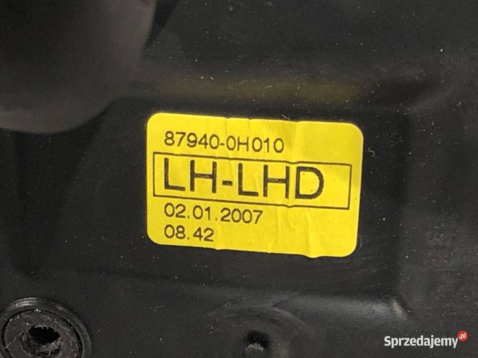 LUSTERKO LEWY PEUGEOT 107 Hatchback 0514