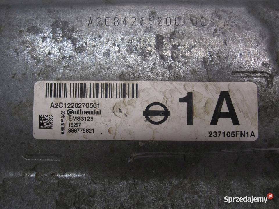 NISSAN MICRA V K14 19r sterownik komputer