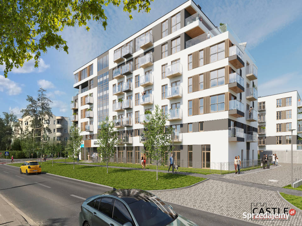1 pokojowe mieszkanie z balkonem w nowoczesnej sprzedam