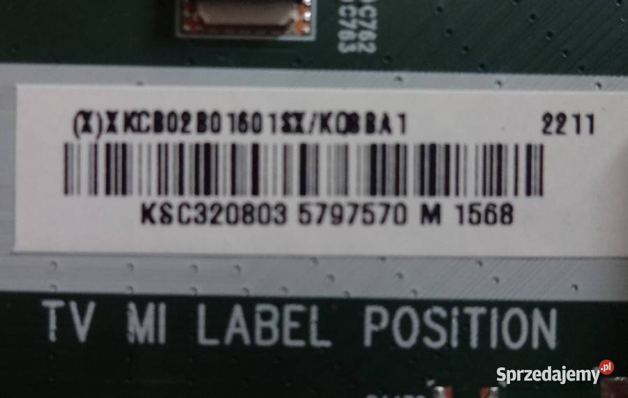 Płyta główna 715GB660M0E000004K SONY KD32W800 Szczecin