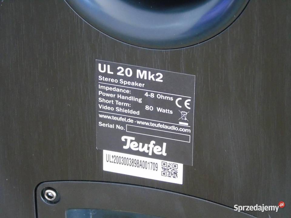 Kolumny Teufel 20 świetne monitory stereo Jasło sprzedam