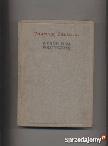 Wybór pism politycznych zachodniopomorskie Szczecin