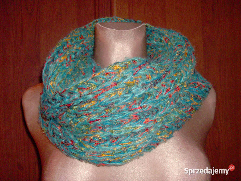 Szal dzianina okazja komin Dla kobiet Knyszyn