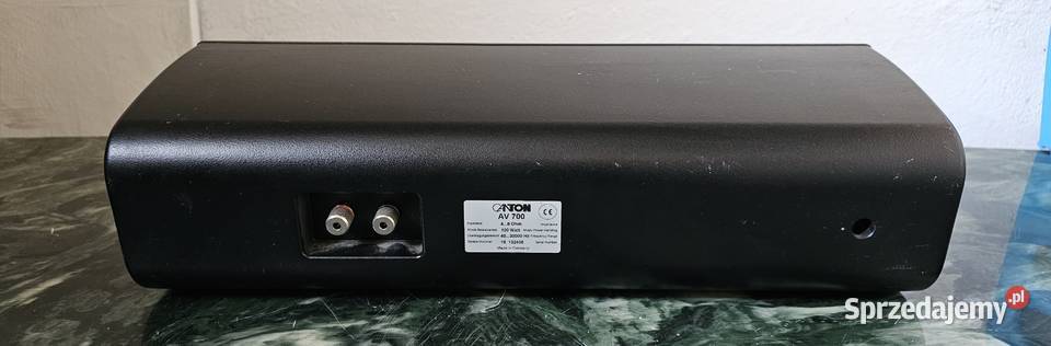 Kolumna Centralna CANTON AV700 Gorzów Wielkopolski sprzedam