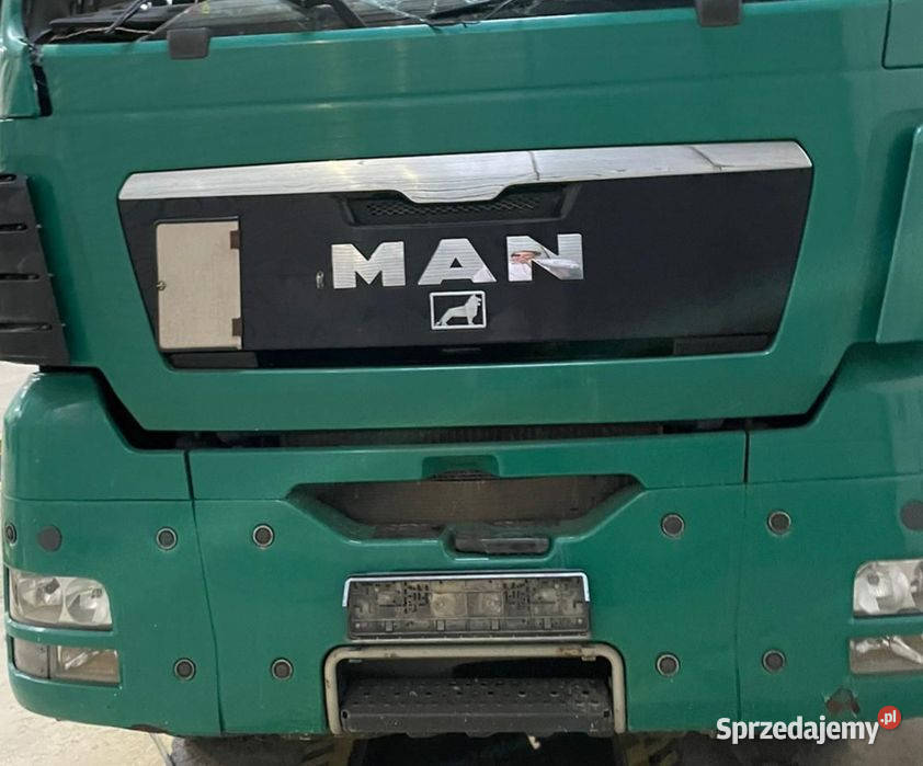 Zderzak lampy maska atrapa man tgx hydrodrive Wola Jachowa