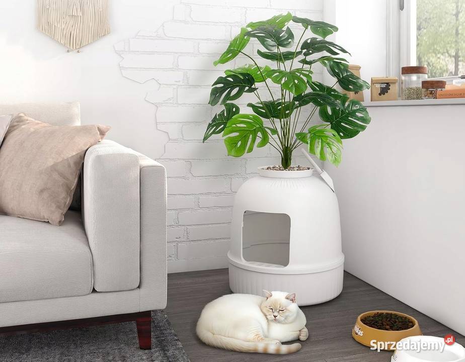 LIFEWIT Kuweta Kota XXL Z Rośliną I Filtrami Myszyniec sprzedam