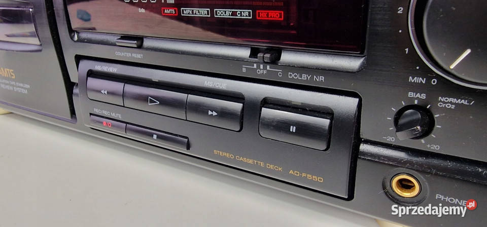 Magnetofon catette deck Aiwa ADF550 AD F 550 Międzychód