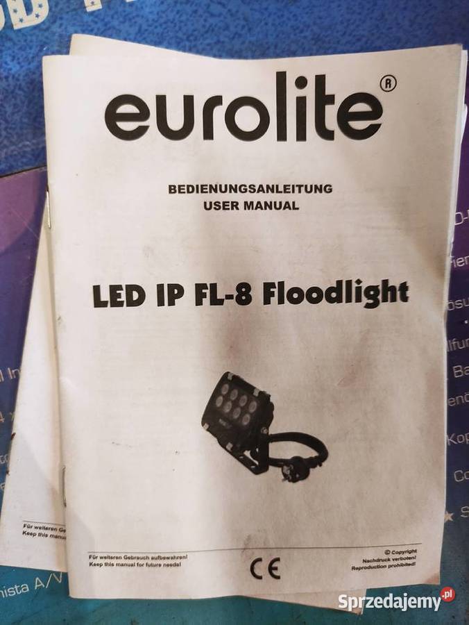 Eurolite LED IP FL8 3000K 60 naświetlacz LED Pozostałe Piotrków Trybunalski