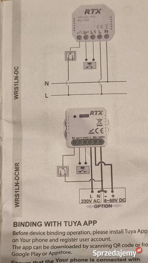 WIFI Switch Module Mini Tuja RTX 16A Lubań sprzedam