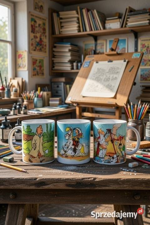 Asterix I Obelix Lucky Luke Tintin komiks zestaw Warszawa