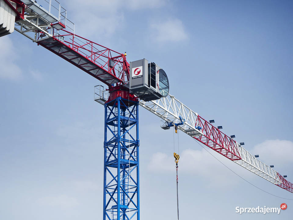 Nowy żuraw dźwig Raimondi MRT 159 wysięg nawet Dźwigi, podnośniki Ligota Piękna