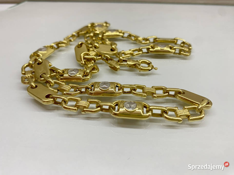 Łańcuch Męski Złoty Próby 585 2644g UŻYWANY Tczew