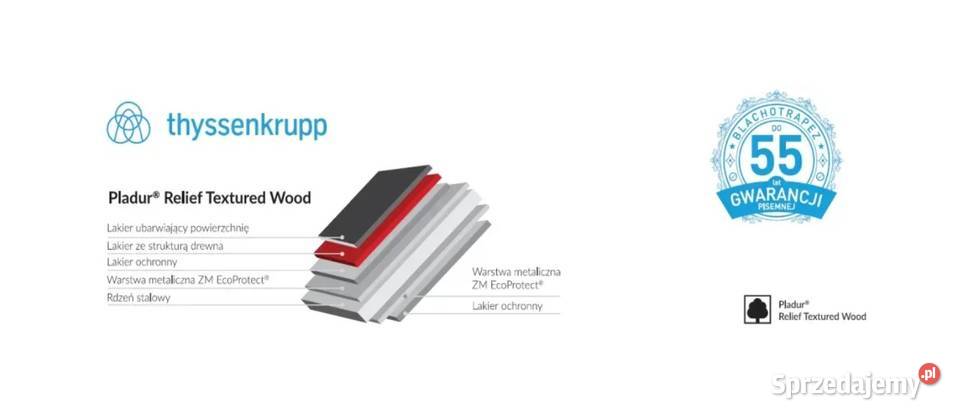 Gont blaszany blacha JANOSIK Blachotrapez RAL podlaskie Białystok