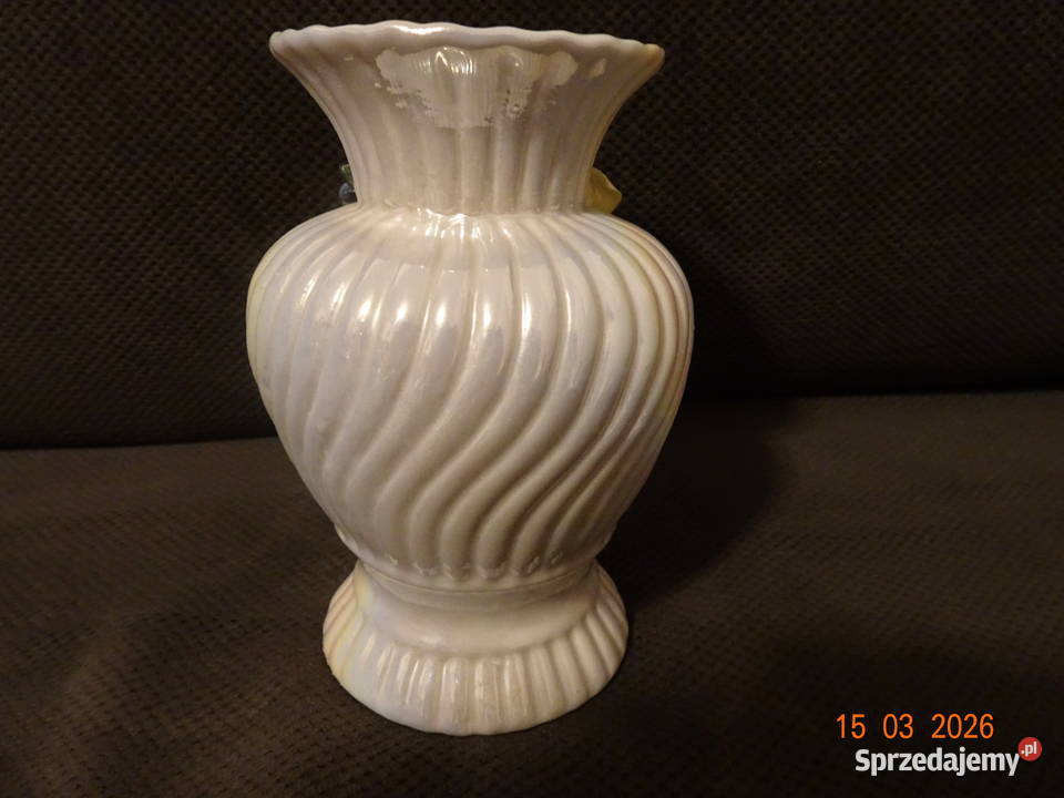 wazon ceramiczny perłowy lata 90te Warszawa sprzedam