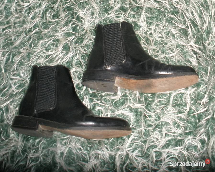Buty czarne sztyblety meskie NEXT 40 Pozostałe Kraków sprzedam
