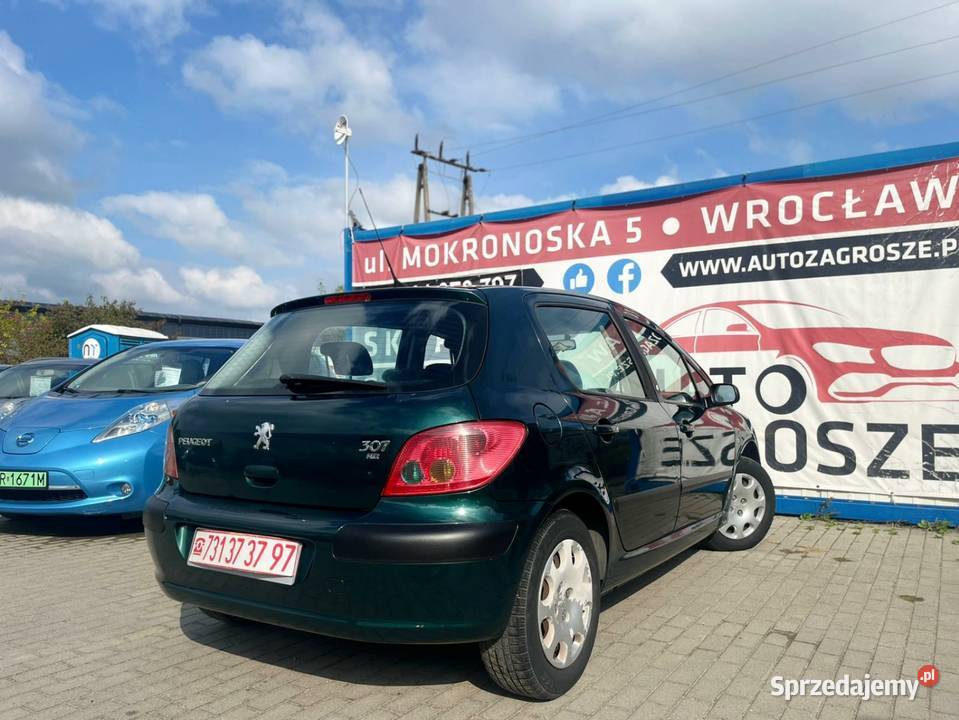 Peugeot 307 20 HDI 90 Klimatyzacja Dl 307 Wrocław