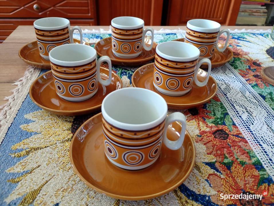 Zestaw do espresso Włoskiej marki Tognana z lat Warszawa sprzedam