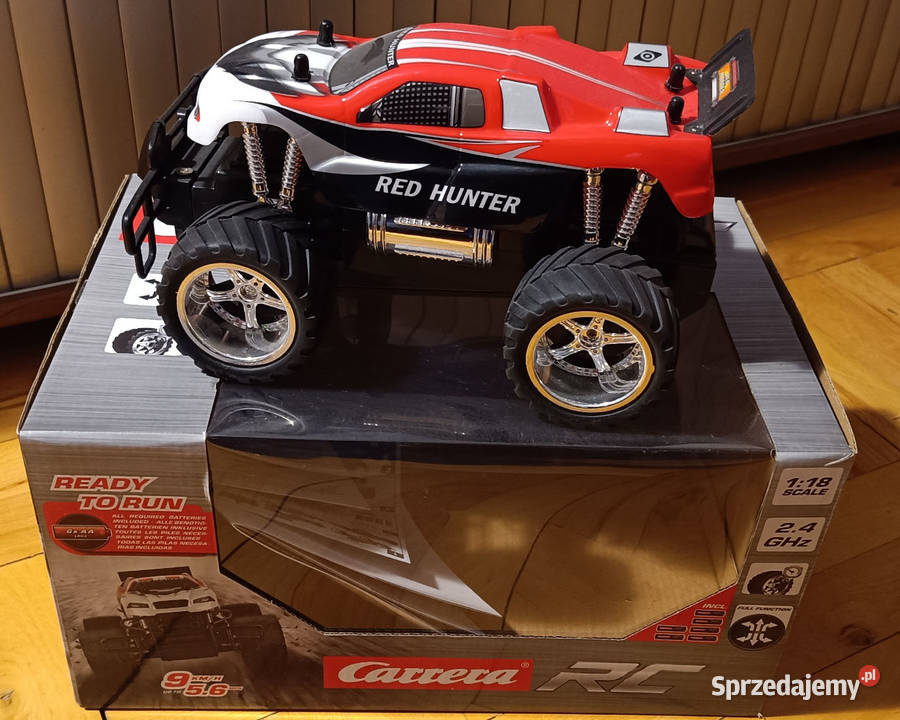 Samochód zdalnie sterowany Carrera Red Hunter X Zarszyn