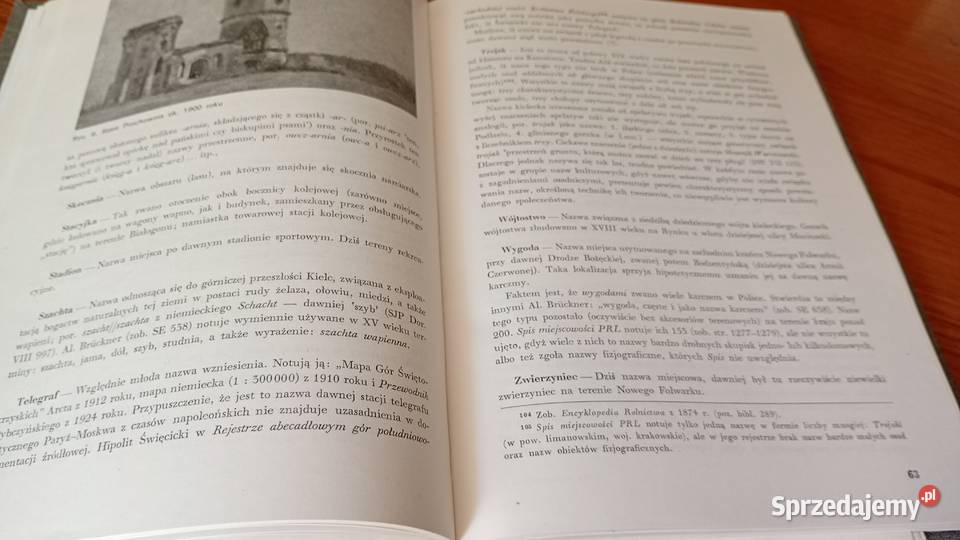 Toponimia Kielc nazwy części miasta i obiektów Gdańsk sprzedam