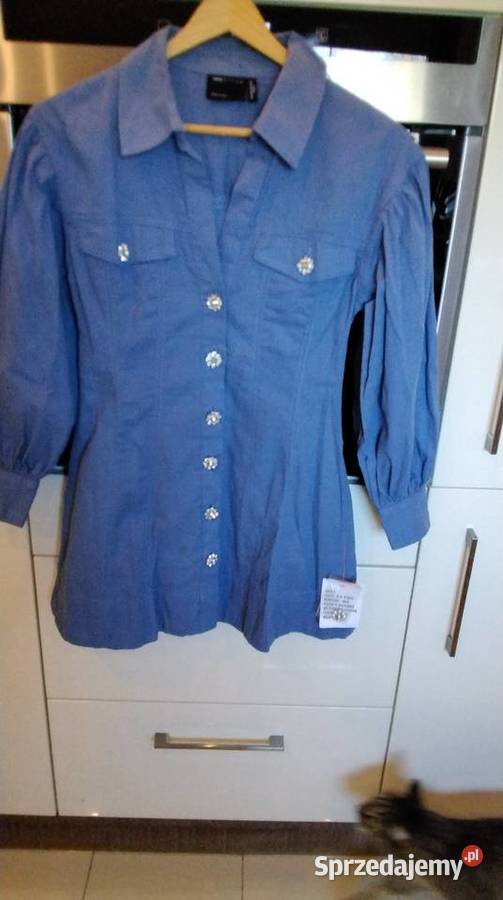 Sukienka Jeans Mini Damska ASOS Design XS Nowa Rozmiar 34(XS) Nowa Sól