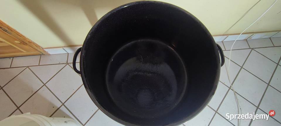 DUŻY GARNEK EMALIOWANY Bydgoszcz