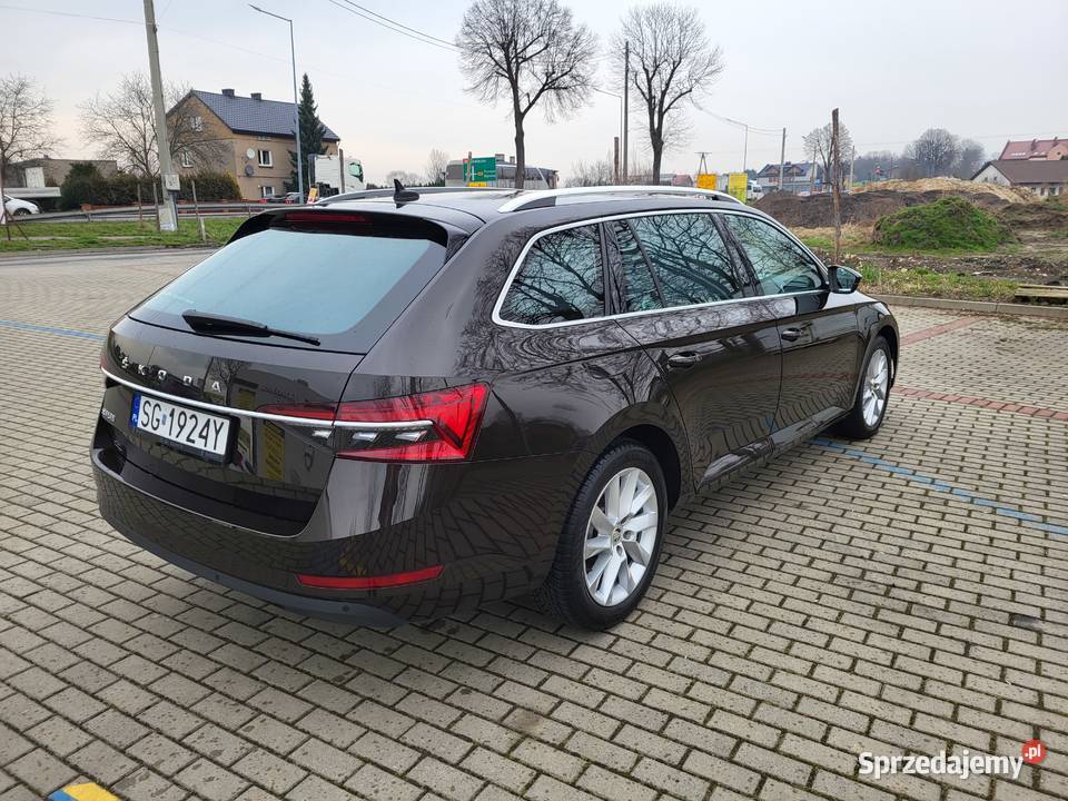 Skoda Superb III serwisowany 1 wł niski przebieg wielofunkcyjna kierownica śląskie Lędziny