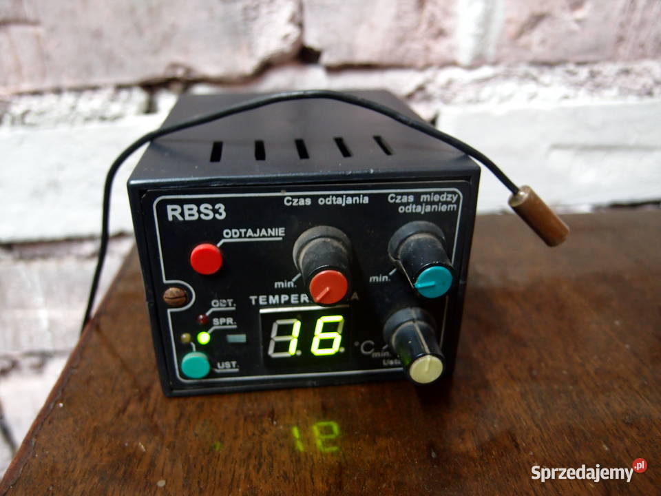 Regulator temp RBS 3 z czujnikiem Pt100 Łódź sprzedam