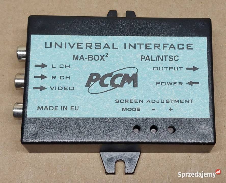 ADAPTER PCCM UNIVERSAL INTERFACE MABOX 2 VW AUDI Mielęcin