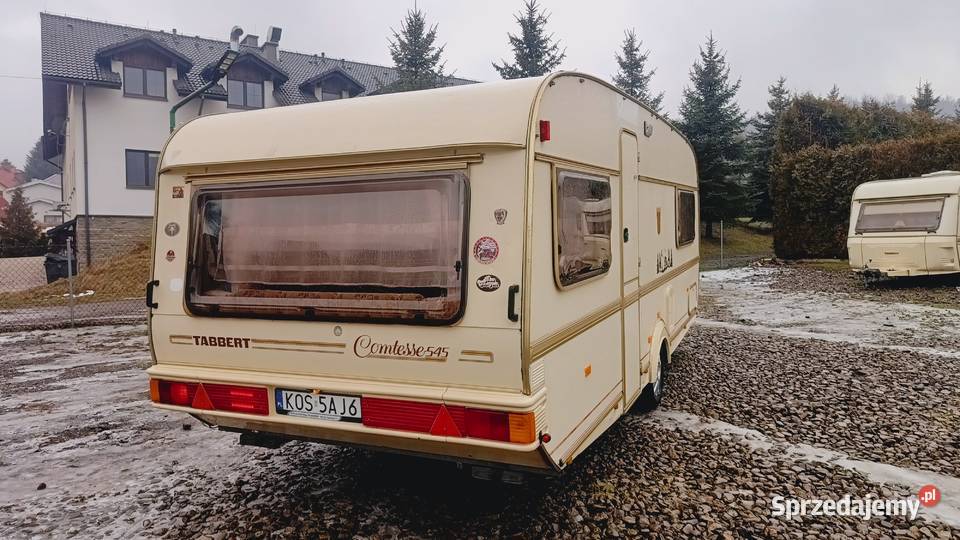 przyczepa kempingowa campingowa kemping OKAZJA Kempingowe Międzybrodzie Bialskie sprzedam