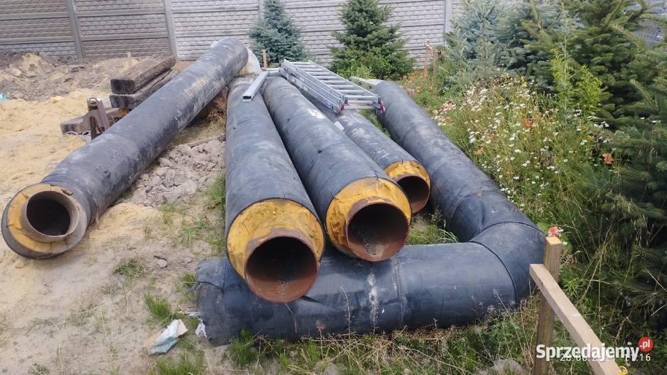 Rury słupy 25 26 27 preizolowane Łyszkowice sprzedam