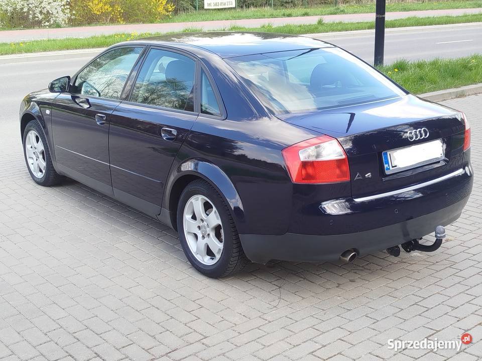 A4 B6 20 Benzyna Gaz sekwencja 2002 SEDAN granatowy A4 Motoryzacja Świdnik