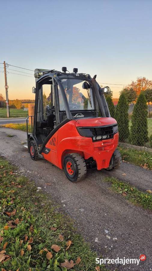 Wózek widłowy LINDE H25D Diesel Triplex 550m Jakubów