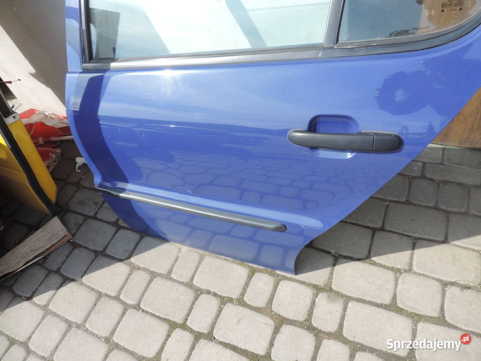 Drzwi Lewy Tył VW Polo 6N 5D kolor LD5D osobowe Karoseria Nowy Sącz