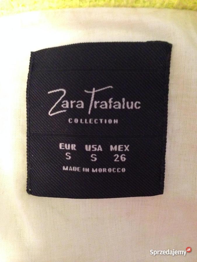 Kanarkowa marynarka ZARA TRF hit wiosny Rozmiar 36(S) Tychów