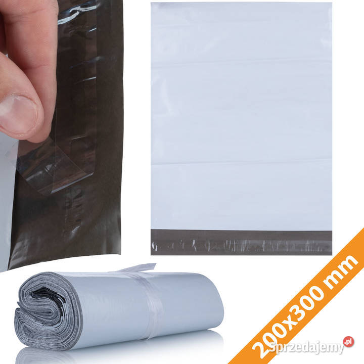 Foliopaki Białe 200 x 300 mm 100 Sztuk LDPE małopolskie Ludźmierz
