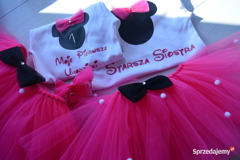 Komplet tutu na roczek dziewczynki Waćmierz