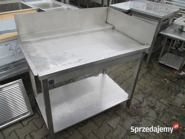 STÓŁ GASTRONOMICZNY Z PÓŁKĄ I RANTEM 1107585 Ostrów Wielkopolski