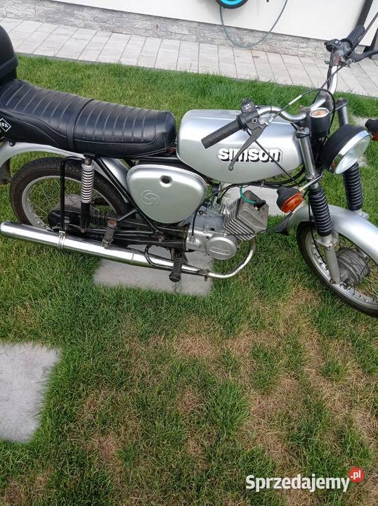 Motocykl Simson S50 Przystajń