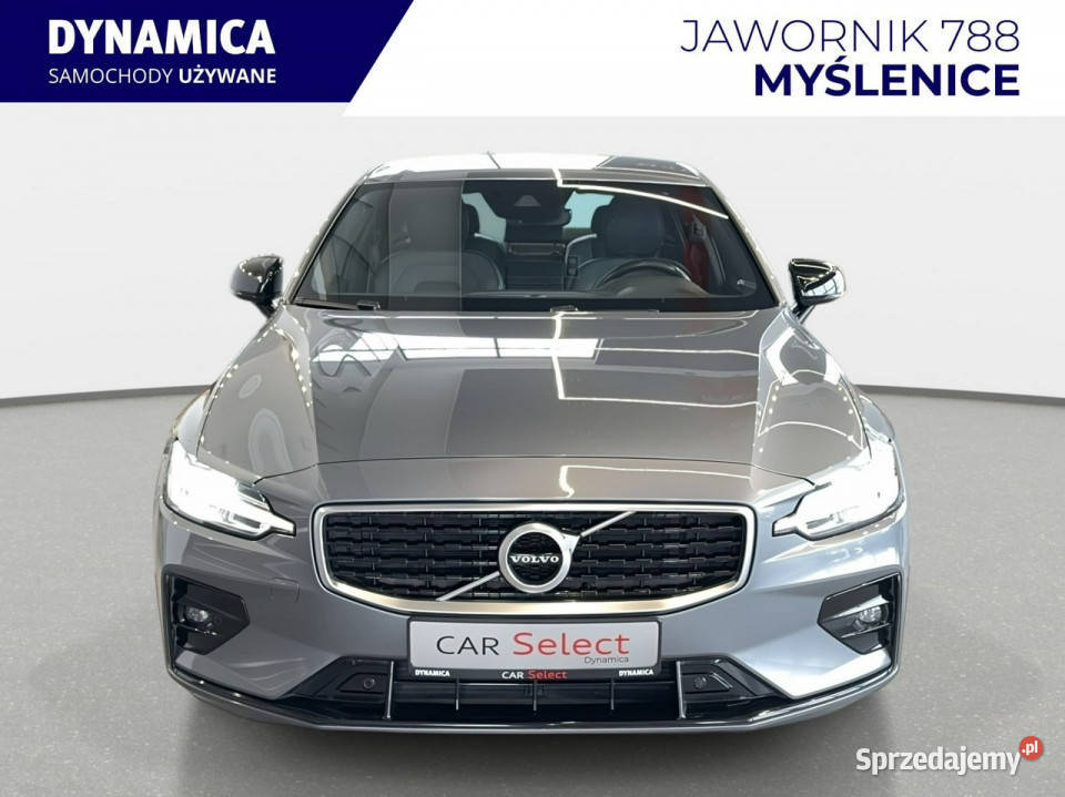 Volvo S60 VAT 23 RDesign 20 T5 250 automat 2020 bluetooth Myślenice