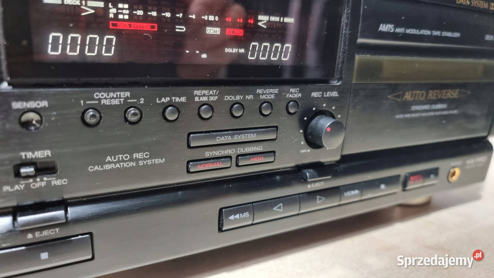 Magnetofon catette deck Aiwa ADWX828 AD WX 828 Międzychód sprzedam