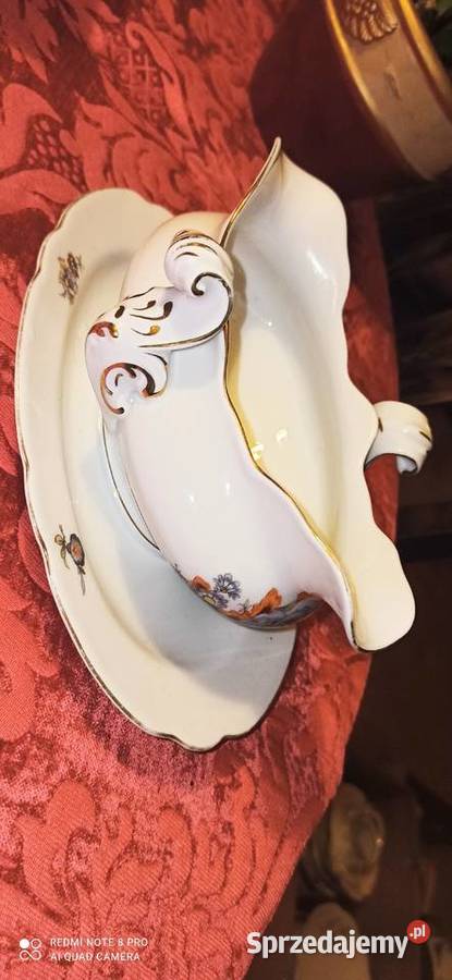 Sosjerka porcelanowa KPM Syg z lat 192545 r Porcelana i szkło pomorskie Gdańsk