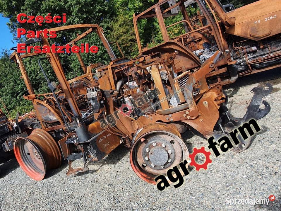 Claas Arion 420 części skrzynia biegów silnik Pozostałe dolnośląskie Byków