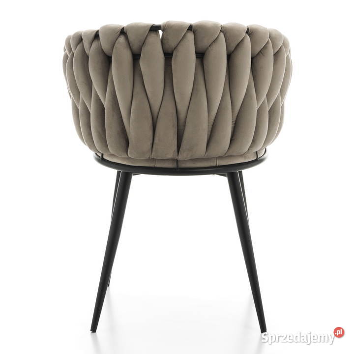 Ceimnobeżowe Krzesło Latina Wysyłka 24H Dostawa wielkopolskie Tarchały Małe