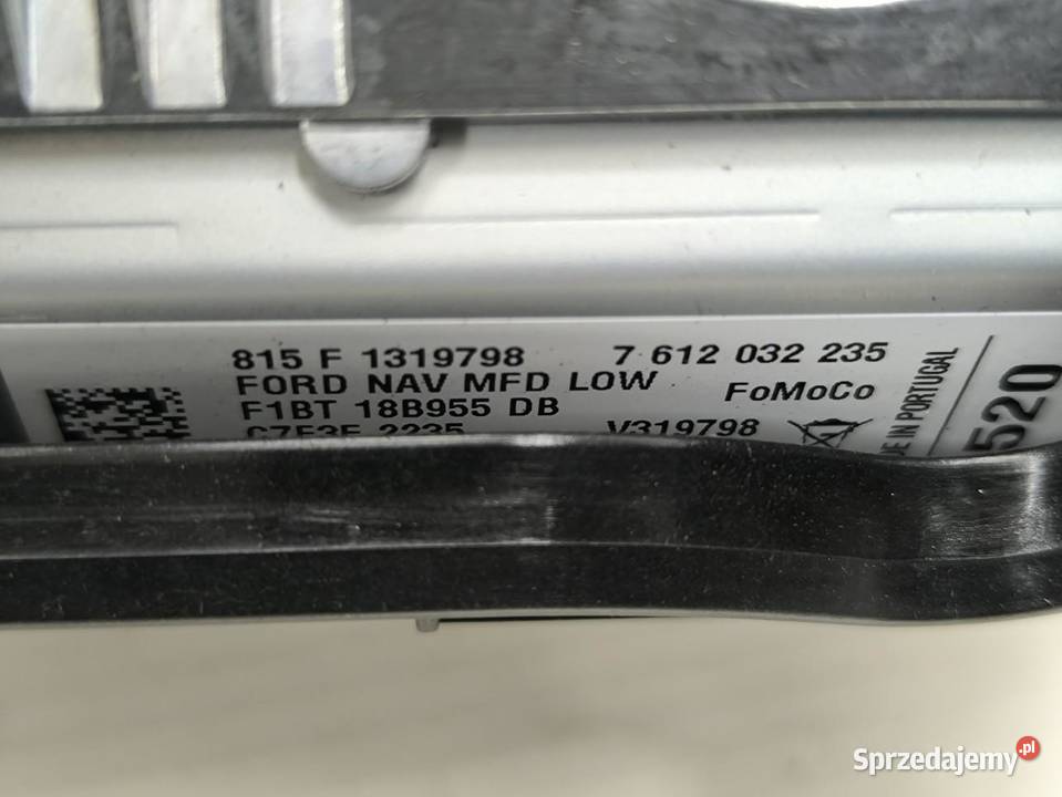 EKRAN WYŚWIETLACZ NAWIGACJI FORD FIESTA MK7 LIFT osobowe Wyposażenie wnętrza