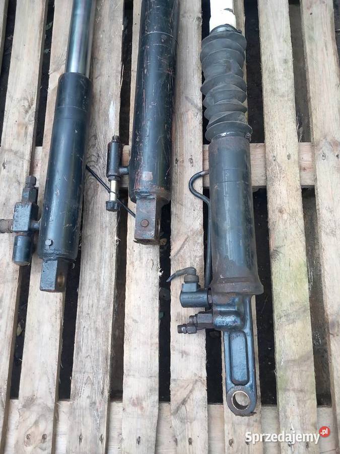 Silowniki hydrauliczne różne długości Siłowniki Brzesko