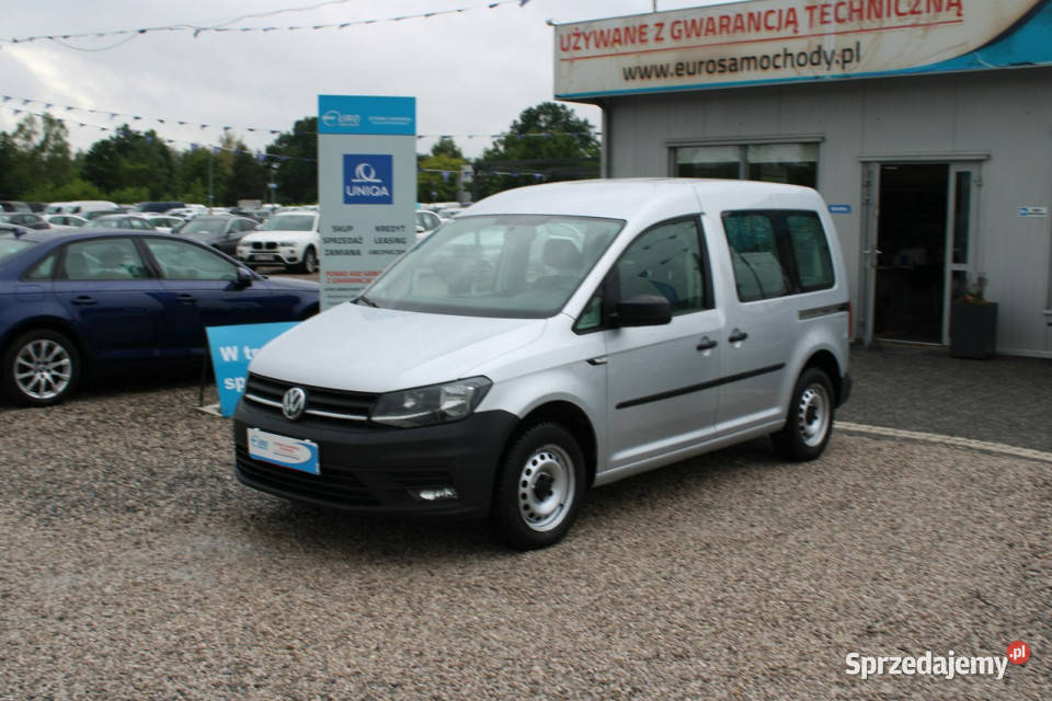 Volkswagen Caddy FVat gwarancja salonpolska IV autoalarm Warszawa
