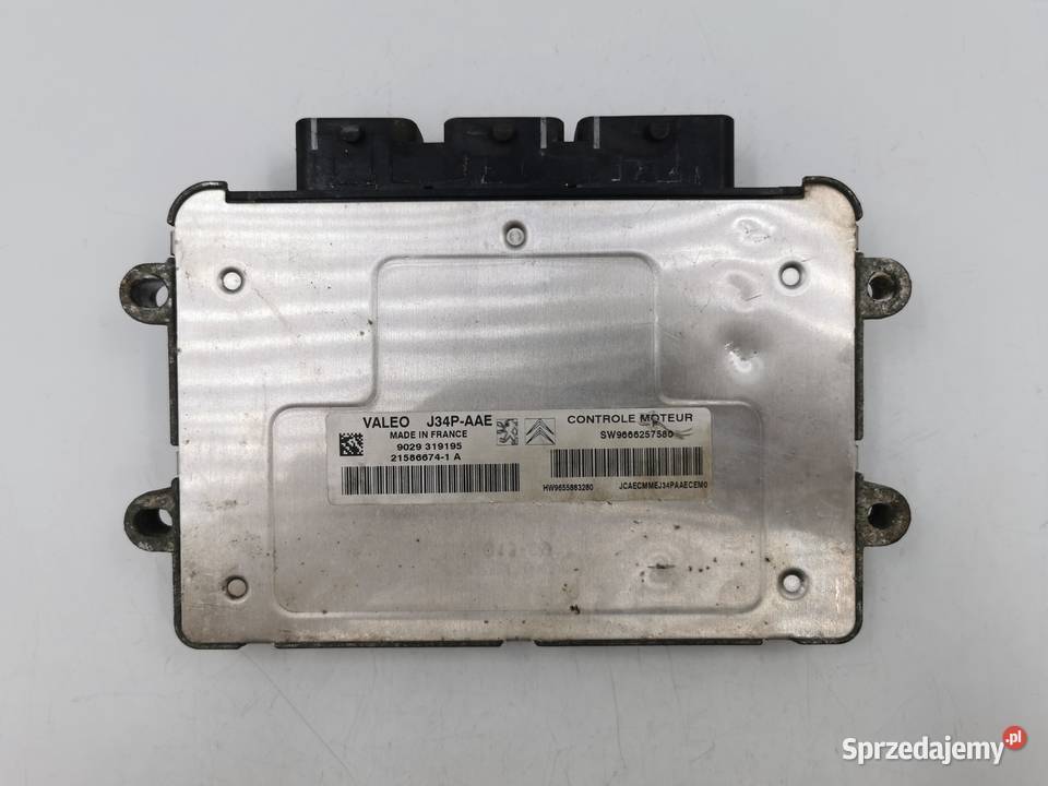 Sterownik Silnika Peugeot 206 14 SW9666257580 Komputery Wyszków