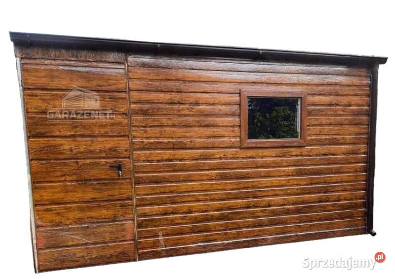 SCHOWEK DOMEK OGRODOWY 4m x 3m SPAD W PRAWO Łapanów